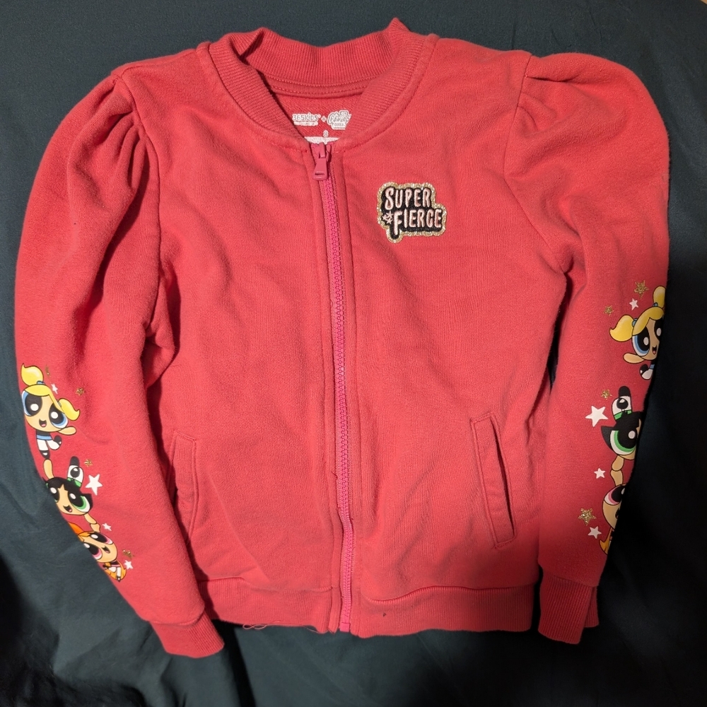 Powerpuff Girls Zipped-Up Sweatshirt